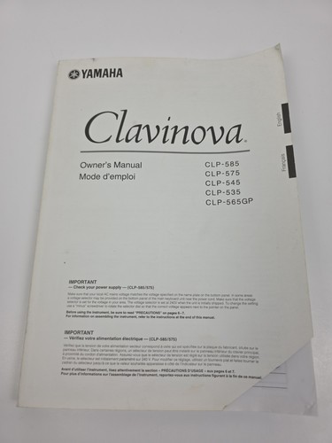 Yamaha clp 585 575 - 575, 565