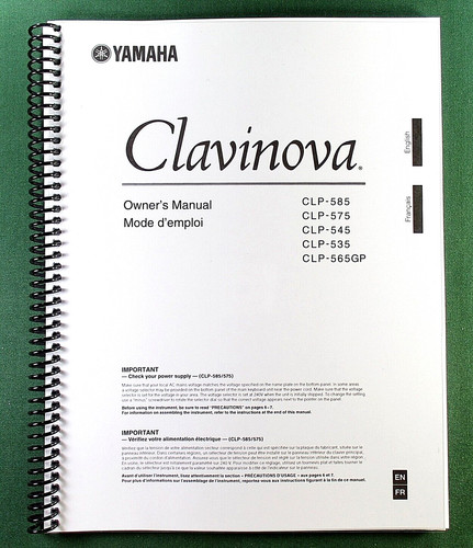 Yamaha clp 585 - 575, 535